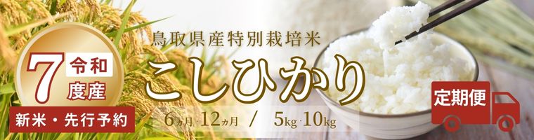 令和7年度産新米こしひかり定期便予約スタート
