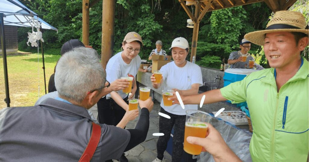 ビールに追いホップ